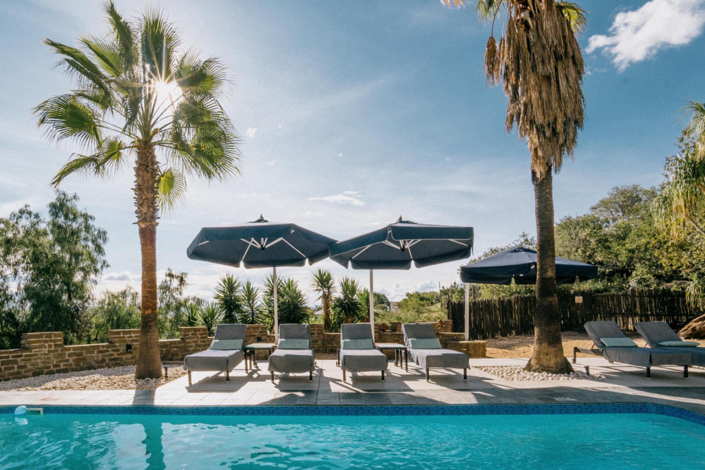 Garden and Pool