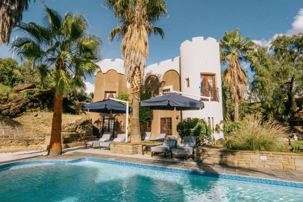Garden and Pool