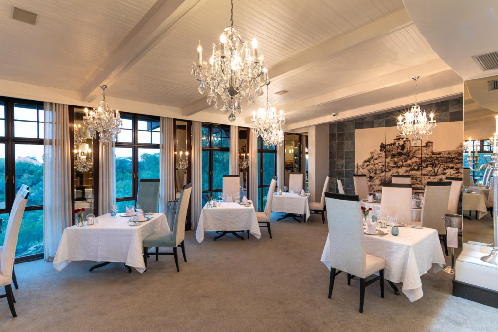 Perched above Windhoek’s skyline, Leo’s at the...